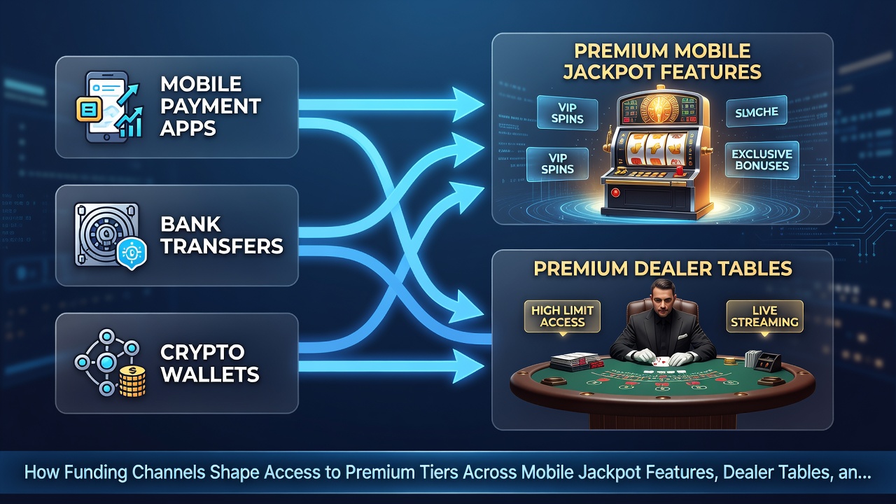 Live-Dealer-Tische und Zahlungseinflüsse auf Premium-Stufen