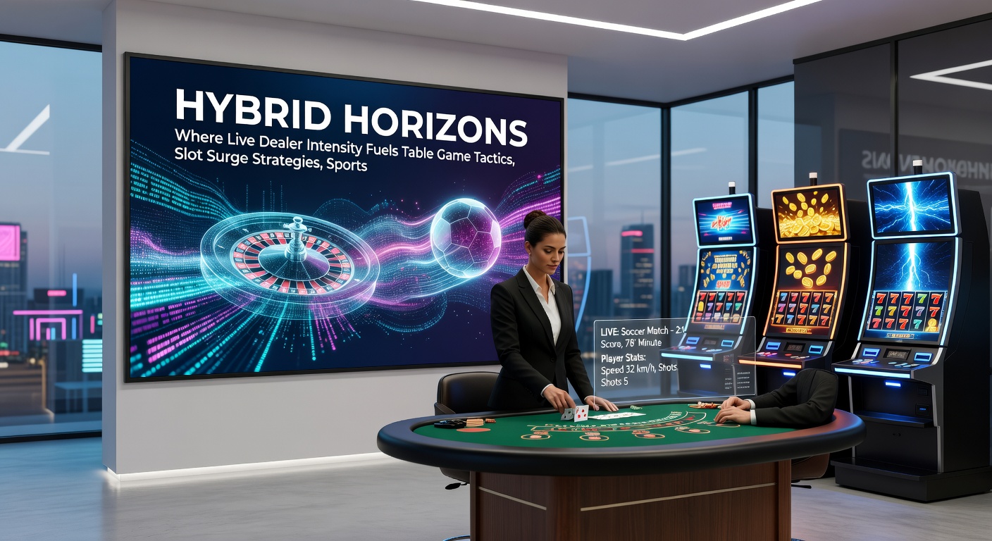 Pulsierende Slot-Maschinen mit Live-Dealer-Overlays und Sportwett-Elementen in einem mobilen Hybrid-Setup