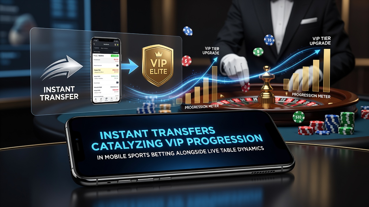 Live-Tischspiele und Slot-Jackpots profitieren von nahtlosen mobilen Zahlungen und VIP-Vorteilen